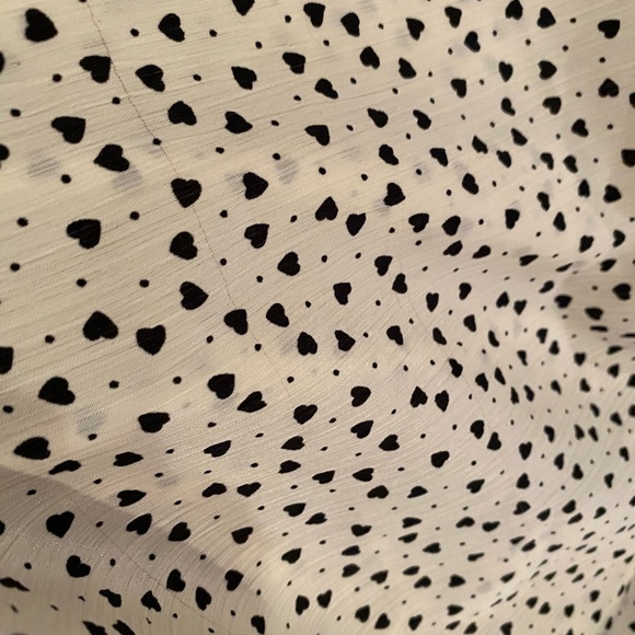 White + black wrap sundress - Picture 3 of 3